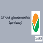 CUET PG 2025 Application Correction Window Opens on February 3